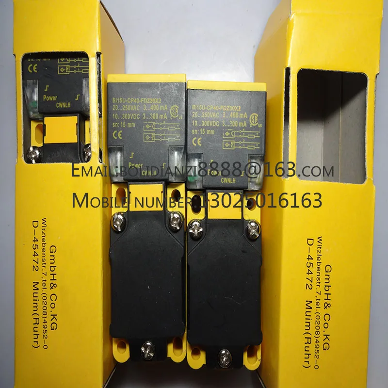 

BI15U-CK40-AP6X2-H1141 BI15U-CK40-AN6X2-H1141 BI15-CK40-Y1X-H1141 NI50U-CK40-VP4X2-H1141 Бесконтактный переключатель Совершенно новый оригинальный