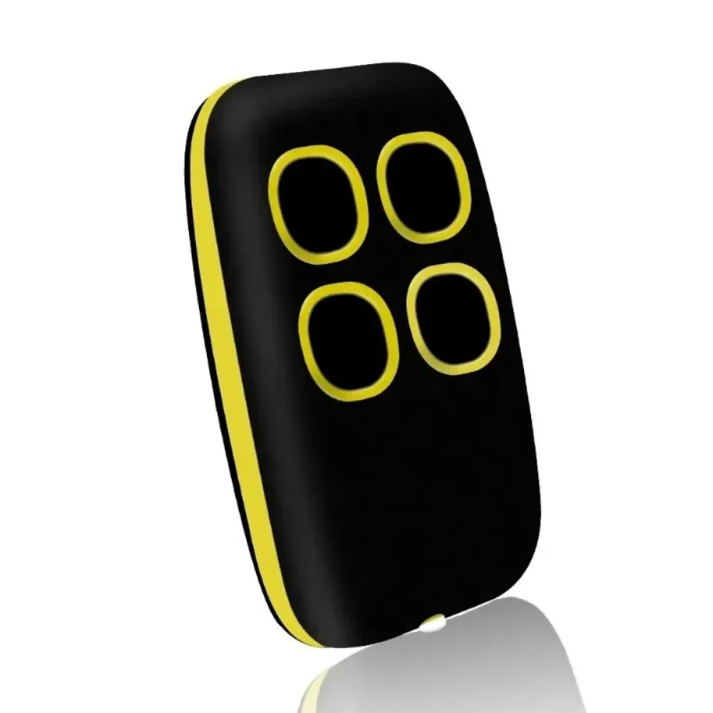 

Пластиковый копирующий пульт дистанционного управления, четырехкнопочный беспроводной механизм открывания дверей, 433 МГц, пульт дистанционного управления с фиксированным кодом, автоматизация ворот