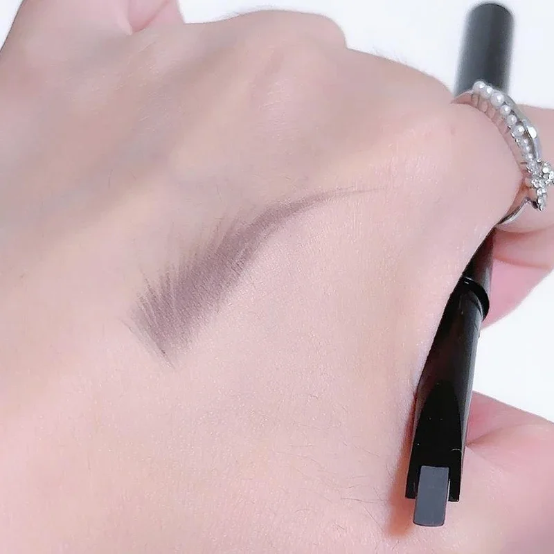 2 In 1 Double Headed Eyebrow Pencil Natural Long Lasting Waterproof Sweatproof Brow Pencil Eye Makeup Cosmetic For Beginners