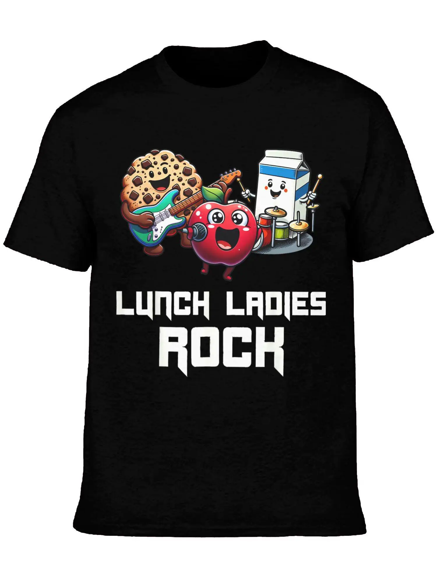 Funny Lunch Lady School Aide Appreciation Graphic Style 8 T-Shirt - Men'S Graphic Shirts, Men'S T-Shirt, Vintage Graphic Tee, Printed Shirts for Men