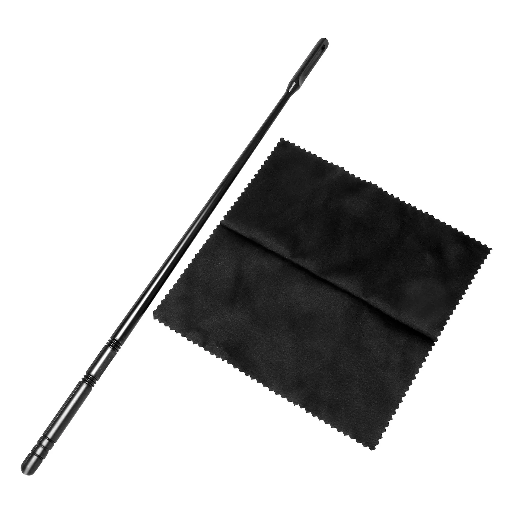 

Набор для чистки флейты, аксессуары для деревянных духовых инструментов, чистящие палочки для стержня для чистки флейты с тканью для набора для чистки флейты