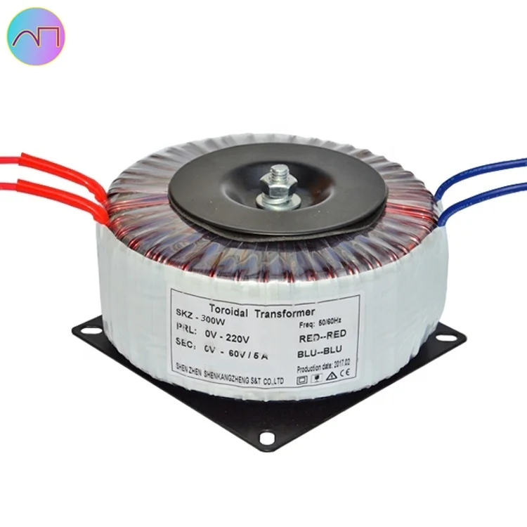 

300VA single-phase isolated 300W toroidal transformer for audio amplifier
