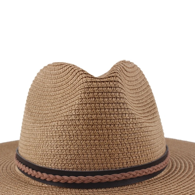 Decorative Hat Strap Outdoor Hat Decorative Lanyard Rope for Adult Man Woman Teens Straw Weaving Hat Cowboy Fedora Hat