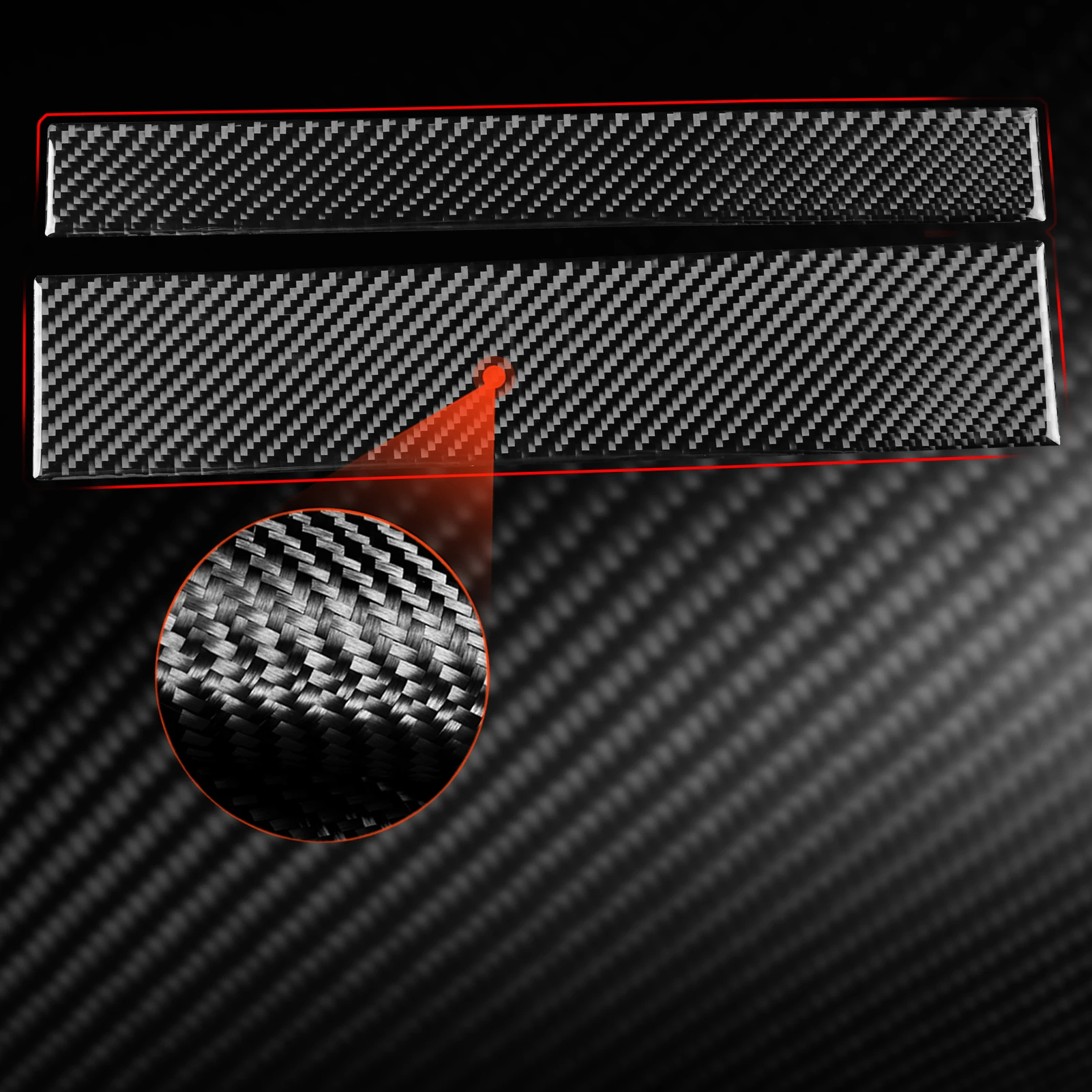 For Porsche 911 964 993 1989-1998 Carbon Fiber co-pilot Dashboard Sides Panel Trim Cover Car Accessories Decorative Stickers
