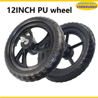 27CM wheels, high-quality 12 inch solid wheels, balance car, sliding non inflatable front and rear plastic