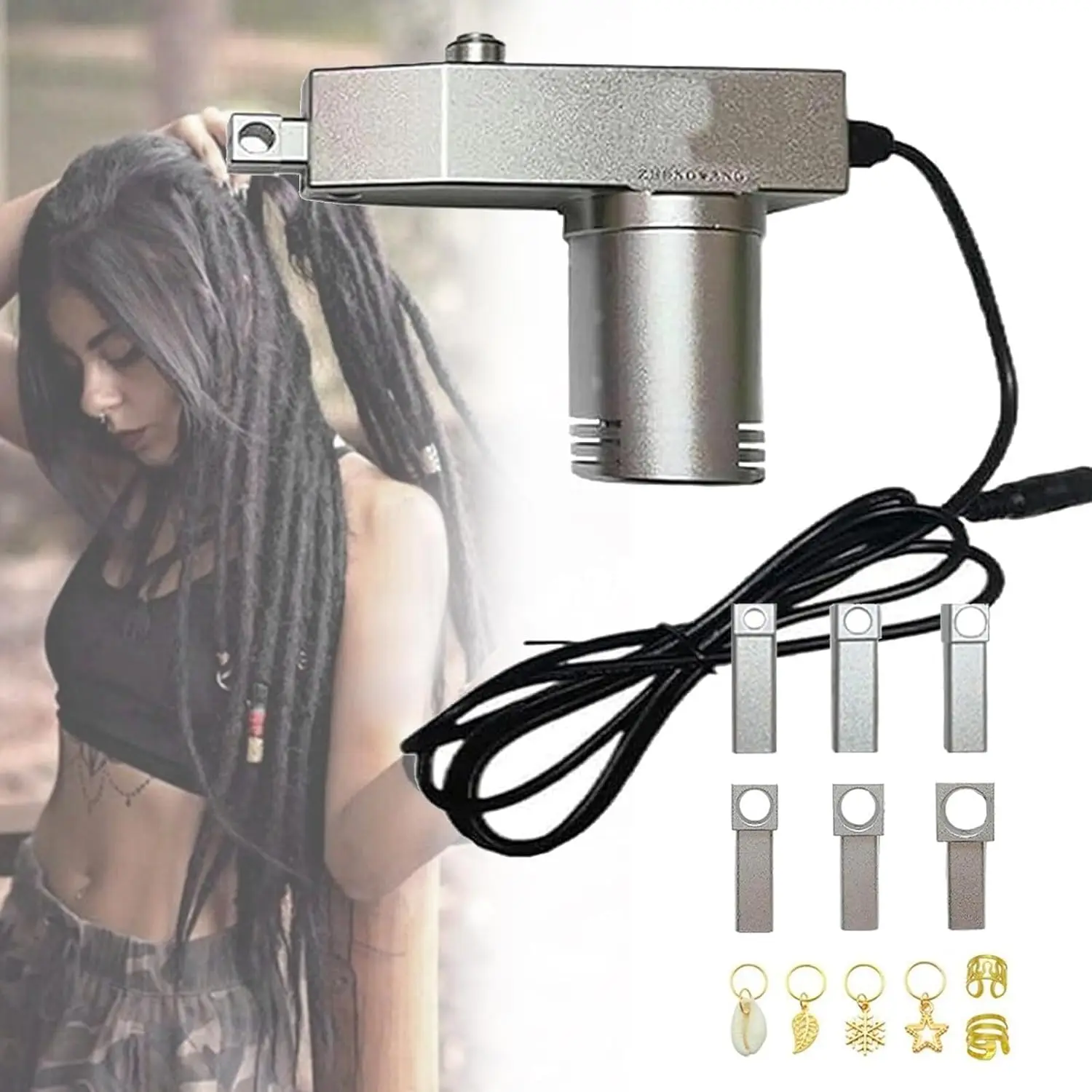 Dreadlock Maker Machine, Automatic Dreadlock Machine Instant Dreadlock Machine Can Working Directly on Your Real Hair