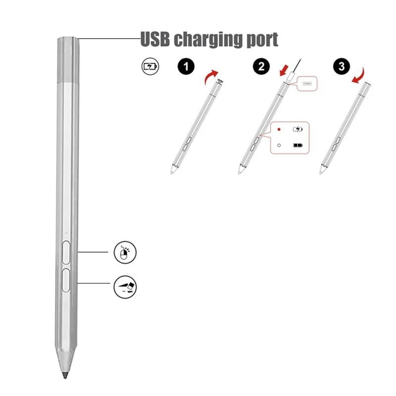 Imagem -02 - Precision Pen para Lenovo Tab P11 Pro Gen Tab P12 Pro Pen Precision Pen 2023