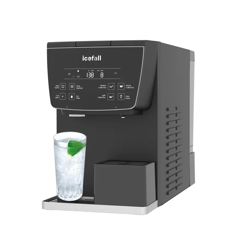 New All in One Desktop 6 Stage RO Filter System Coffee Instant Heating Tap Water Purifier Electric 220V