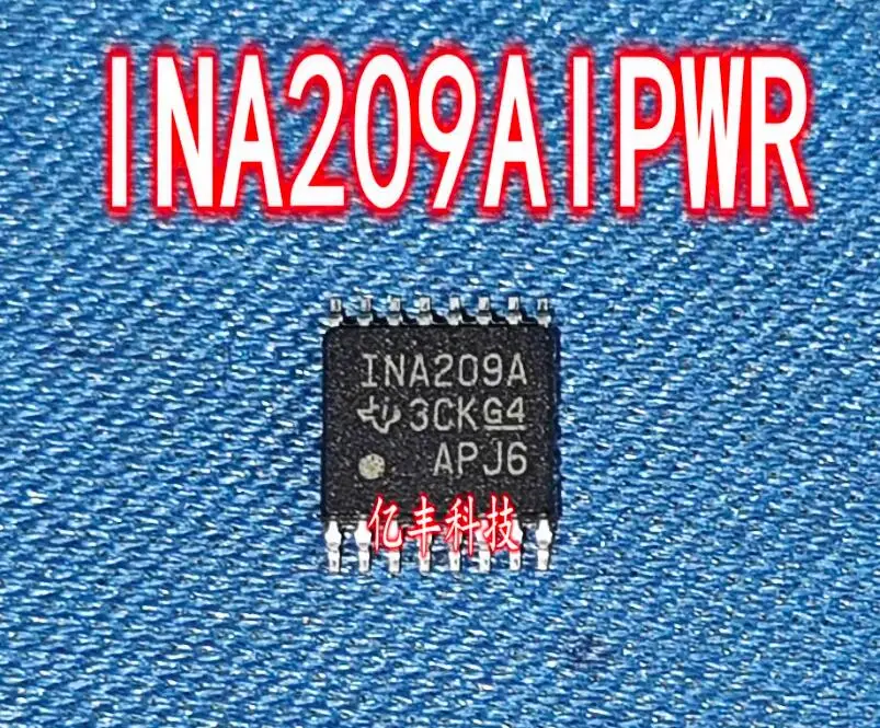 8PCS New original INA209AIPWR TSSOP-16 Electronic Component