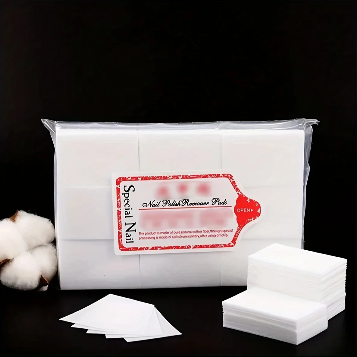 400pcs Nail Surface Cleaning Cloth - A Durable Nail Care Essential for Nail/Foot Trimming, Professional, and Home Use