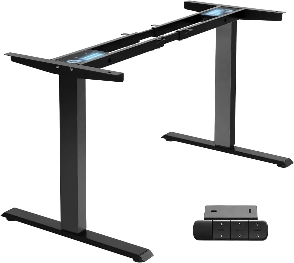 Dual Motor Electric Adjustable Standing for up to 70.8”x31.5” Table Tops, 225 lbs Weight Capacity, Computer Desk for Home and Of