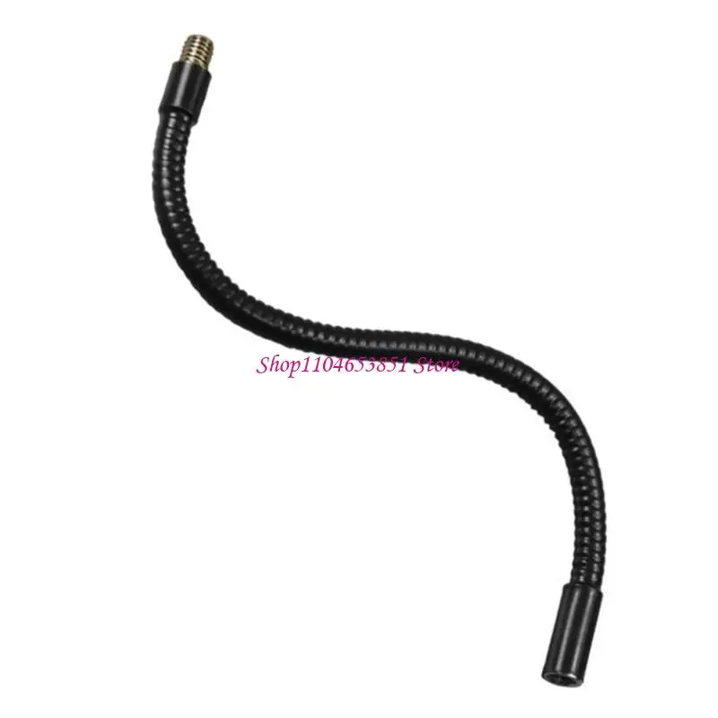 Aluminum Alloy Mic Stand Adapter 1/4inch Female to Male Thread Goosenecks Hose for Tripod and Camera Stands