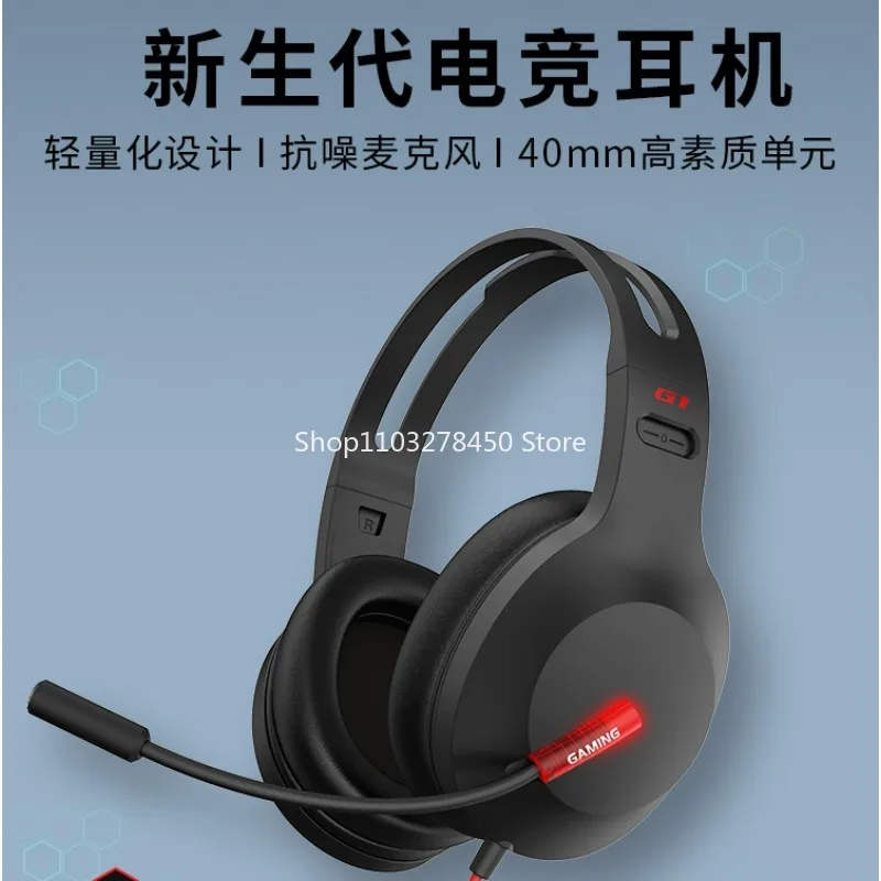 

Headset Desktop Computer Headset with Microphone Network Class Usb with Wire Control