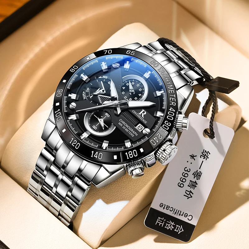 

Relogio Masculino Hot Fashion Mens Watches Top Brand Luxury Wrist Watch Waterproof Date Clock Chronograph Quartz Watch Men