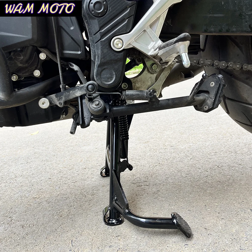 Motorcycle Middle Kickstand Parking Stand Support Crutch Holder Bracket For HONDA NX500 NX400 2024 2025 2026
