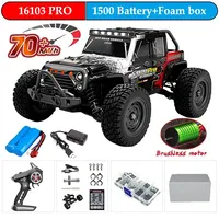 SCY 1:16 70KM/H Super Brushless 50KM/H Brushed RC Car 4x4 Off Road Remote Control High Speed Drift Racing Truck Toy Kids Adults