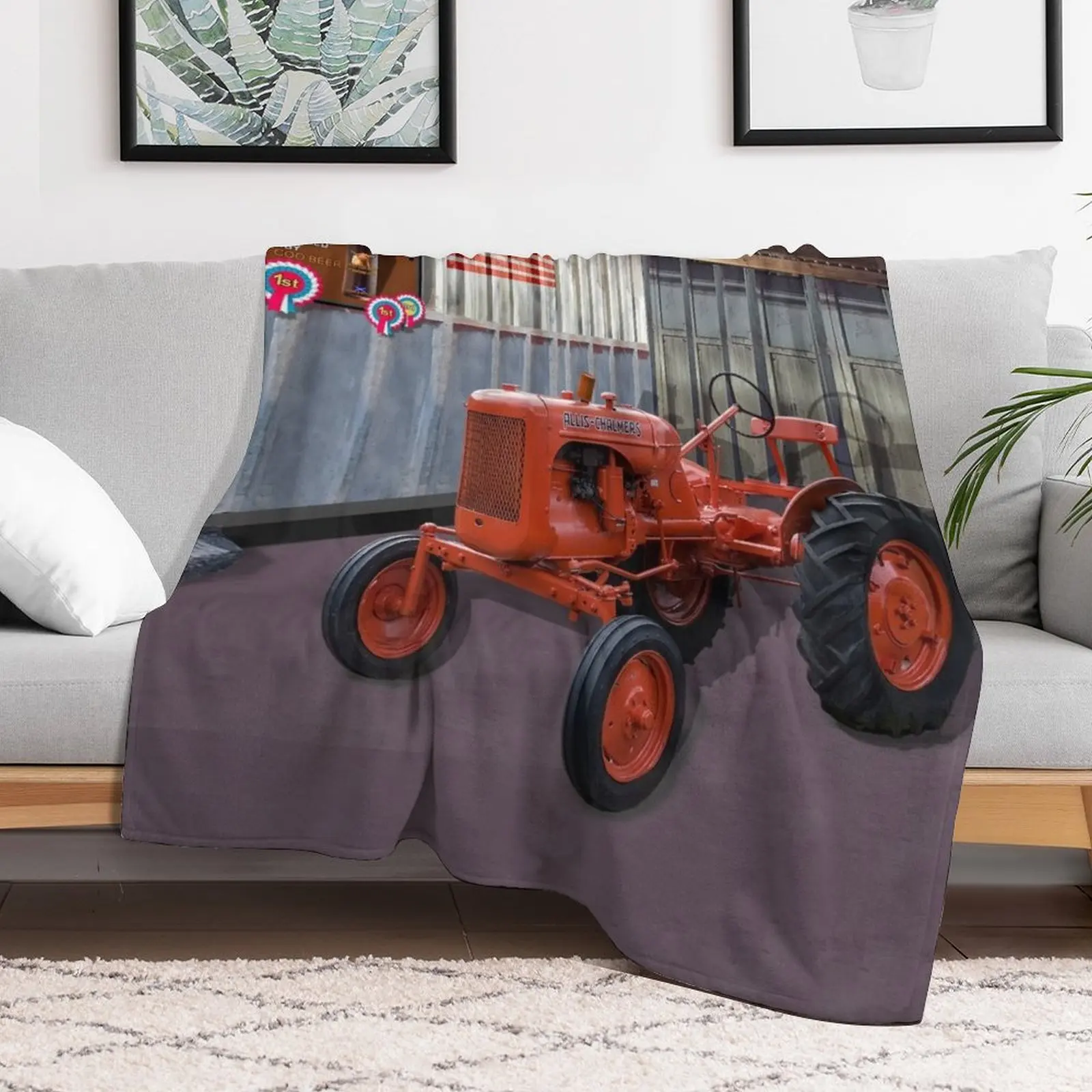 Allis Chalmers tractor Throw Blanket