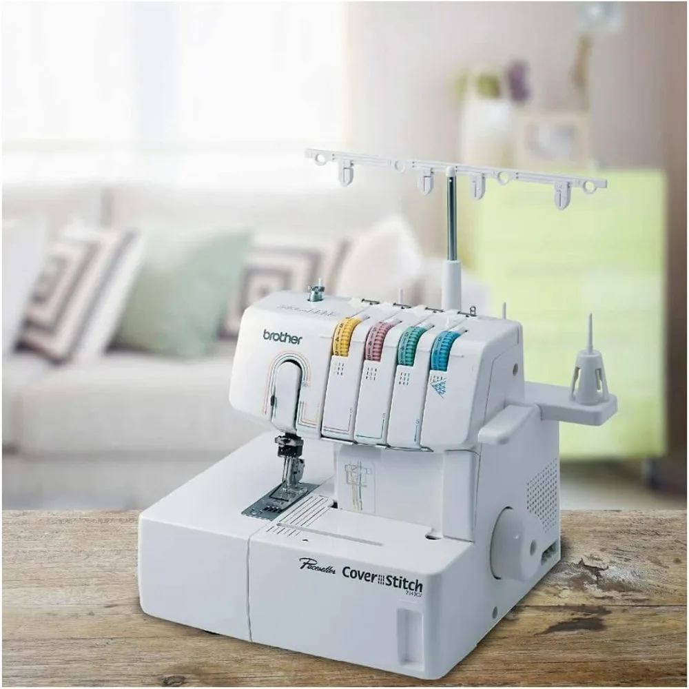 Coverstitch Serger, 2340CV, bingkai logam yang kokoh, 1,100 jahitan Per menit, perangkap Trim, termasuk Snap-on kaki Presser