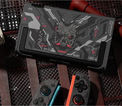 Imagen 2 del producto Mecha-funda frontal trasera dura mate, Protector de carcasa de cristal para Nintendo Switch 2 NS2, Joycon, controlador de juego, funda protectora completa
