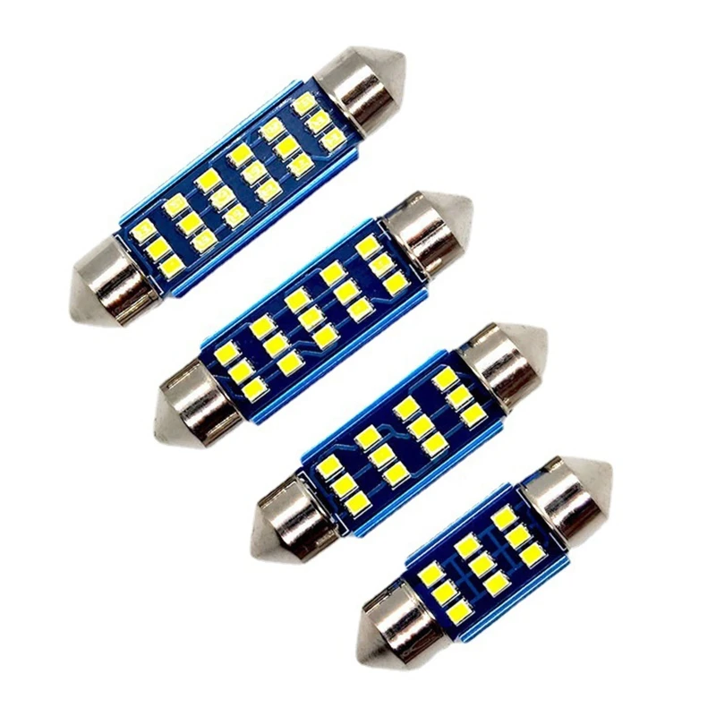 LED 31-41mm Inner Map Dome License Plate Reading Light 9/12/15/18SMD 2016