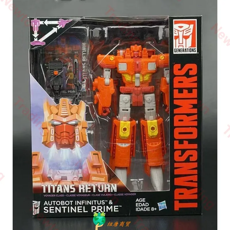 Hasbro Transformation Toys Titans auf Lager Return To Generations of Voyager Sentinel Prime Action Figus Modell Funder Tod Totress