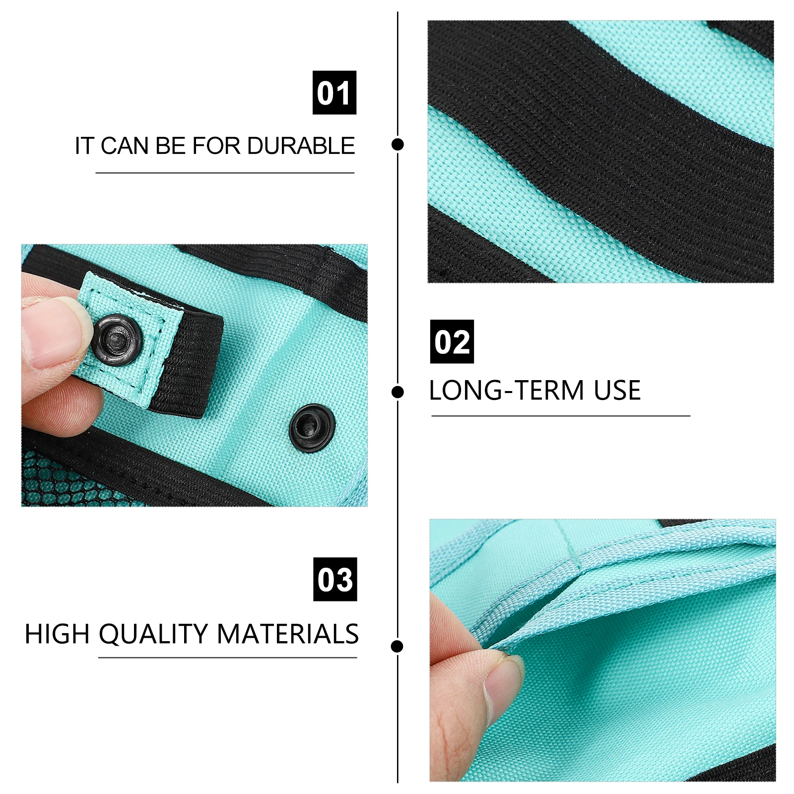 

Pen Bag Tool Pouch Oxford Cloth Fall Proof Pocket Storage Daily Use NurseInserted Easy Clean Practical