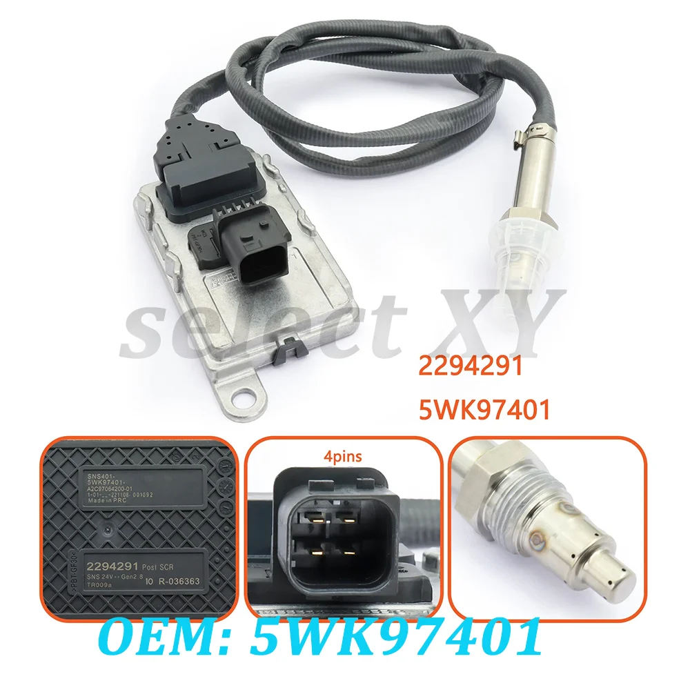 

5WK97401 2294291 For NGK Probe Car NOX Oxide Sensor NEW Nitrogen Oxygen Sensor For Scania Euro 6 Engine Truck