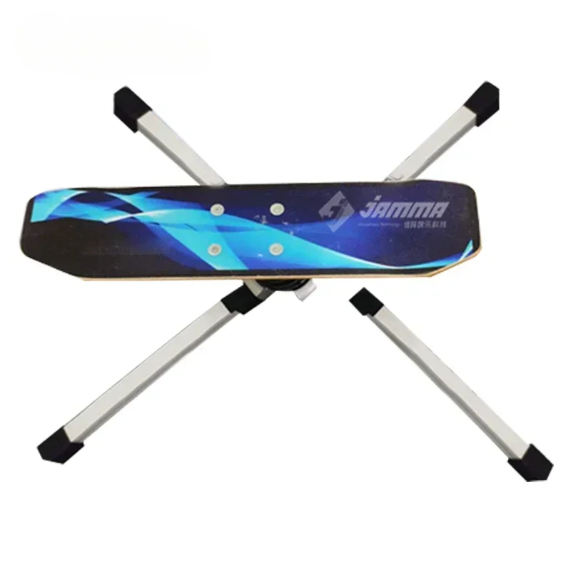 set Skiing simulator projection indoor sport games for entertainment software system