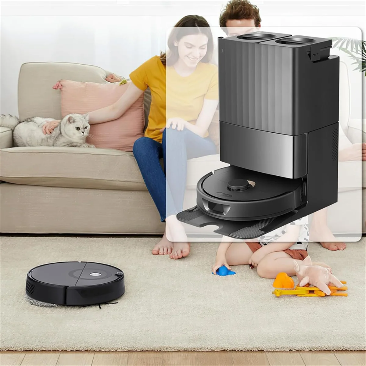 Per Roborock Qrevo Master Robot aspirapolvere Spazzola laterale principale Filtro Hepa Mop Sacchetti per la polvere in tessuto Parti di ricambio