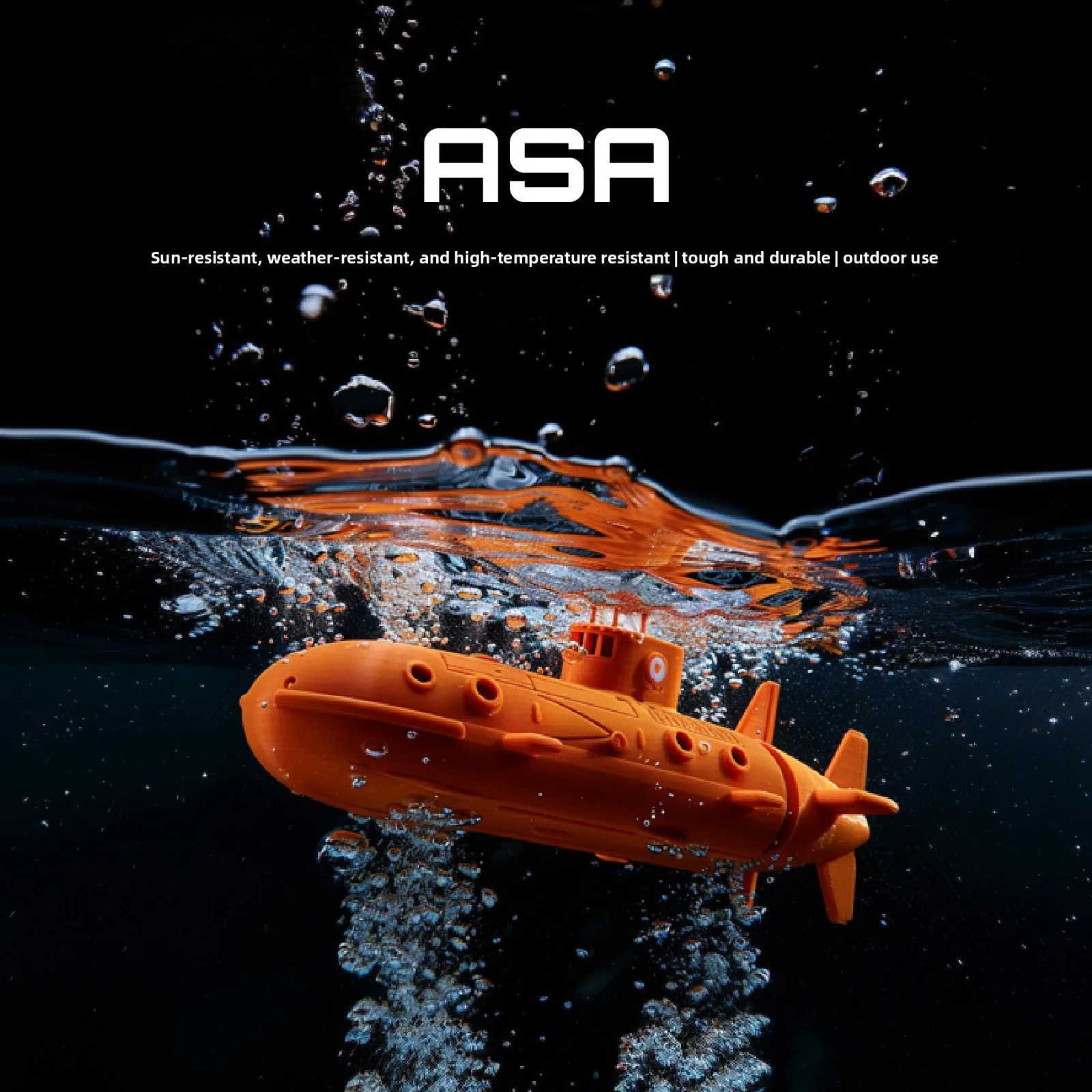 R3D High Speed ASA Engineering Plastic 3D Filament 1.75mm 1KG Low Odor High Toughness Heatproof Impact Resistant FDM Consumable
