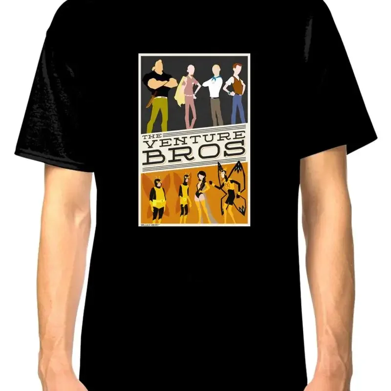 Camiseta The Venture Brothers Brock Samson 100 algodón de alta calidad