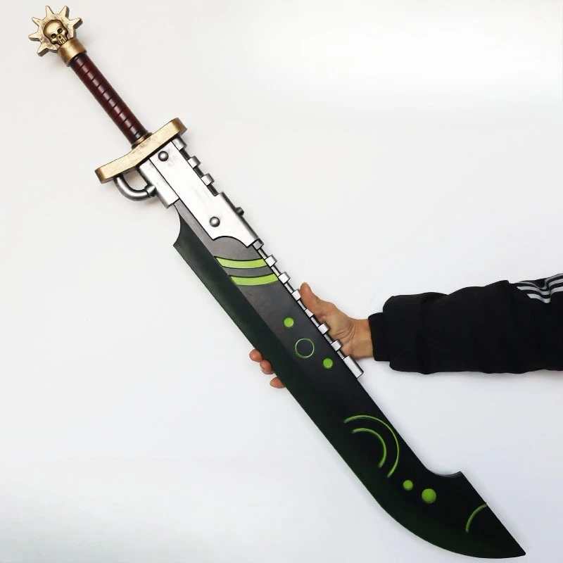 102cm/40.16in PU Katana Plastics 40000 Death Watch Medieval Swords Game Peripherals Cosplay Model Props Collectible Outdoor Toys