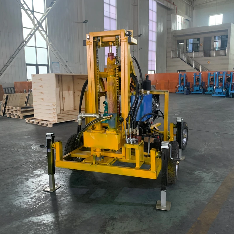 

180M Water Well Drilling Rig 22 HP Borehole Drilling Rig Machine