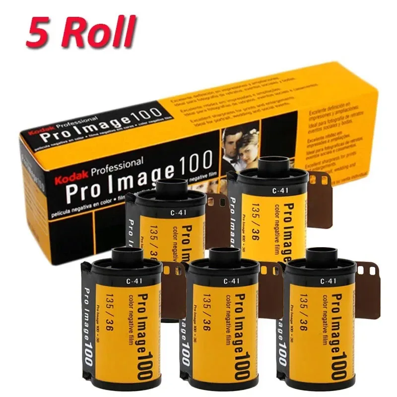 Kodak 135 Film Pro Image 100 Professional Color Negative Film 35mm Film 36 Exposure ISO 160 For Kodak M35/M38/ H35 Camera