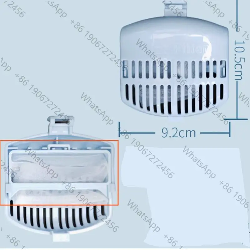 NO233 Suitable for  washing machine accessories filter bag Size 9.2*10.5cm filter box Filter mesh bags parts