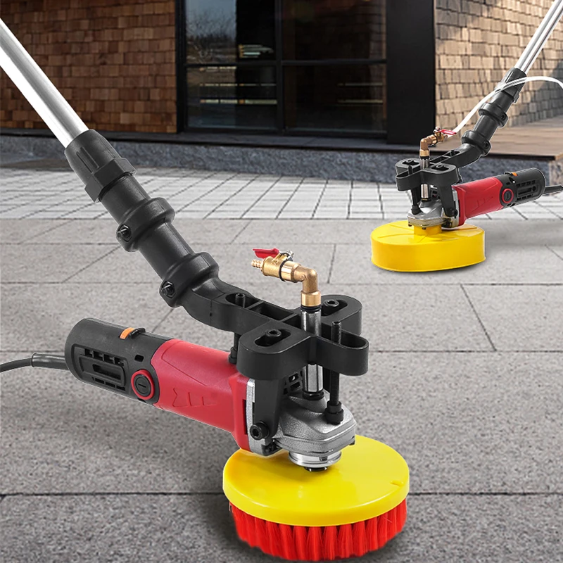 Handheld Electric Floor Brushing Tools Concrete Ground Brushing Machine Marble Tile Terrazzo Clean Equipment