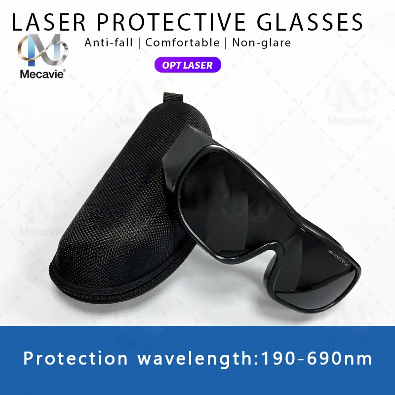 Gafas láser de protección láser 10600nm OD6 UV400 532nm 808nm 1064nm Gafas de seguridad láser Gafas OPT Gafas protectoras láser