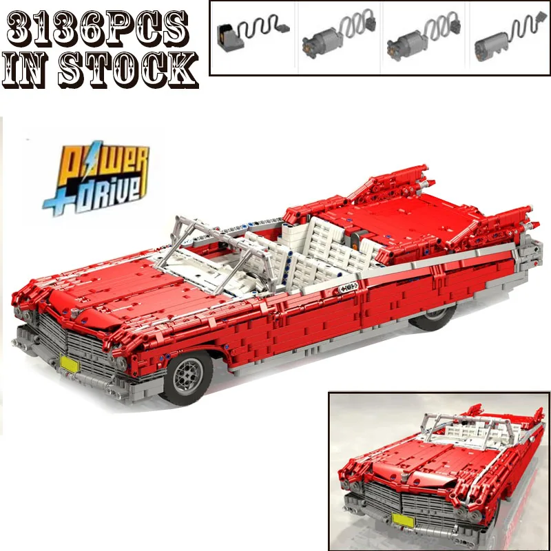 

Classic MOC-3078 sports car Racing car RC Model Building Blocks Brick Assembled Children Boys Toys DIY Birthday Christmas Gifts