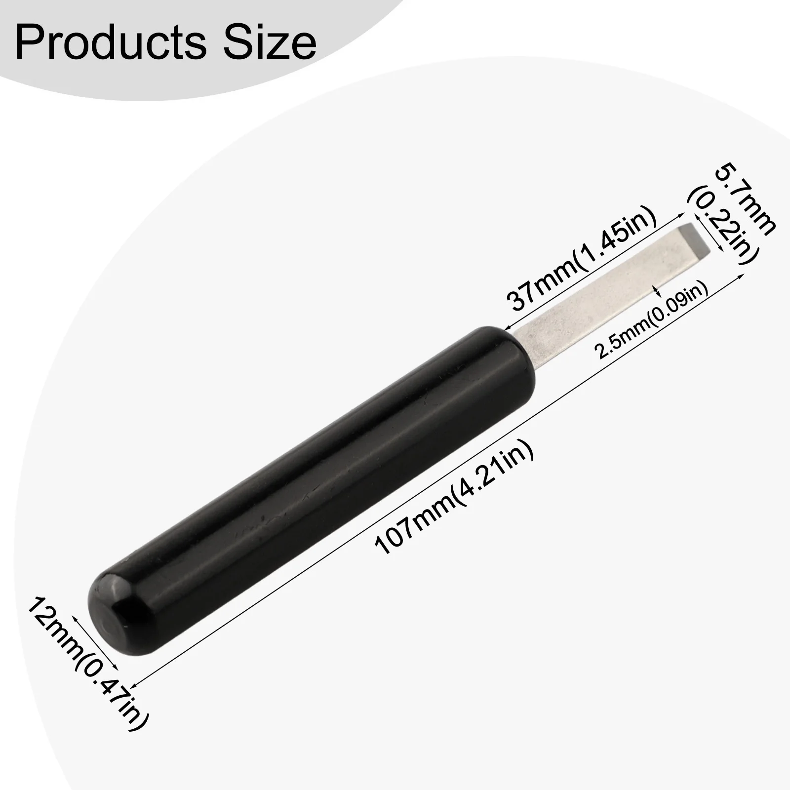 For Precise Repairs Silver Or Black Watch Repair Tool Crescent-shaped Prying Tool For Opening Watch Back Covers