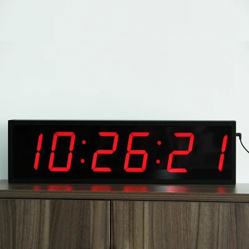 Cheap And Fine Multifunctional Lager Display Digit Red Interval Timer Countdown Wall Mounted Gym Timer