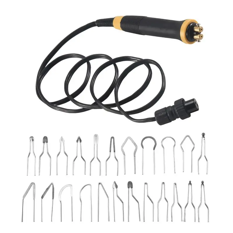 

Современная электрокоагуляционная ручка A78K (1 шт.) с наконечником для пайки (23 шт.) для работы с тыквой, деревом, кожей, корой