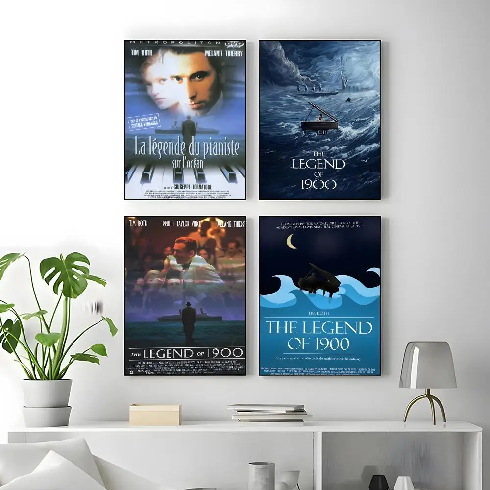 T-The Legend of 1900 Poster Poster High Quality Wall Art for Home Office Bedroom Living Room Perfect