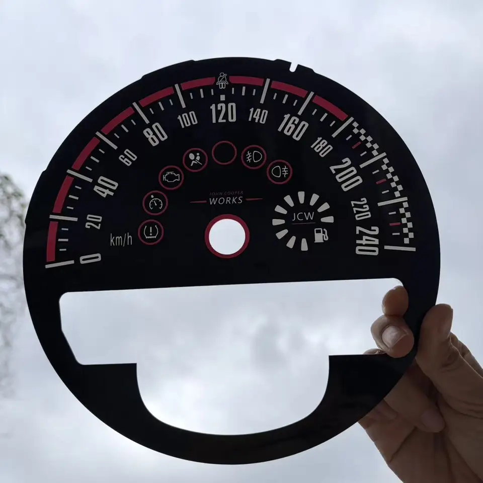 Instrument Cluster Gauge Faces Meter For Mini Cooper Tacho