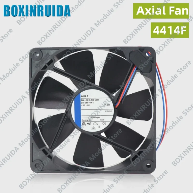 Brand new original fan industrial photovoltaic inverter chassis cabinet silent cooling axial flow fan 4414F