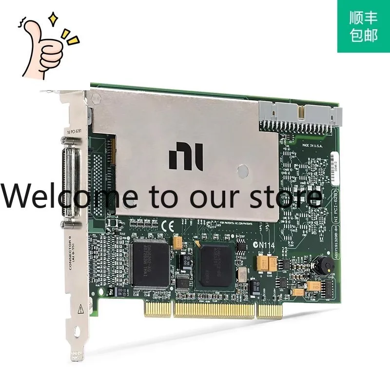 

US NI PCI-6281 Data Collection Card 18-bit 500 KS/sPCI Acquisition 0021 779546-01 Card