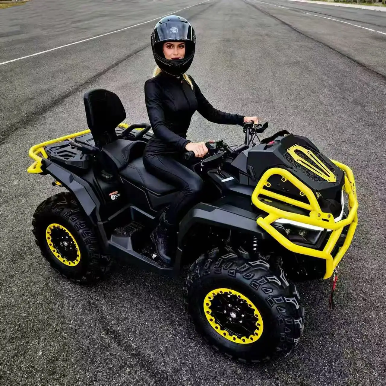 ATV 1000CC movido a gás todo-o-terreno 4x4 Adventure Quad Bike CVT eixo de transmissão para lama e areia complexa para excursiones de adultos