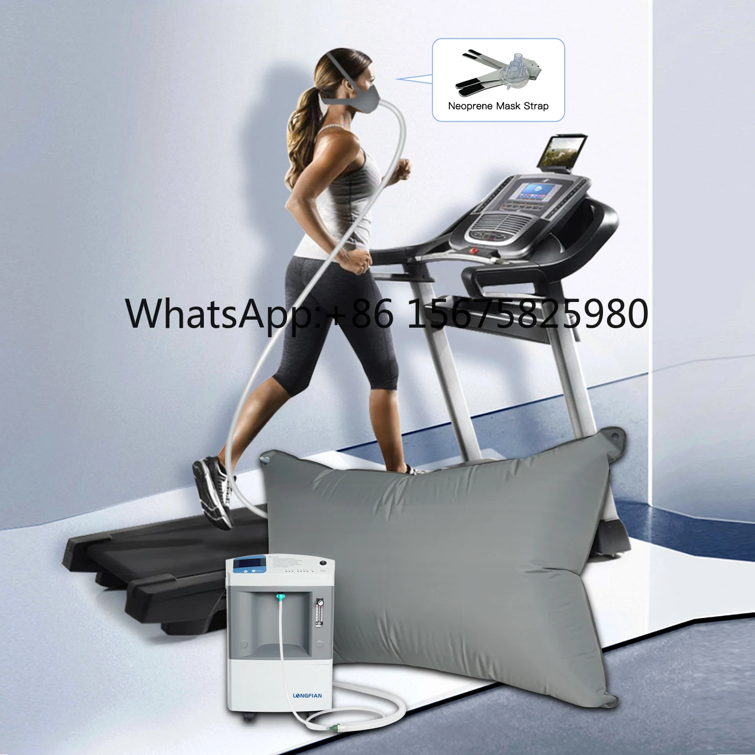 EWOT Oxygen Reservoir Bag for Exercise & Oxygen Therapy Training