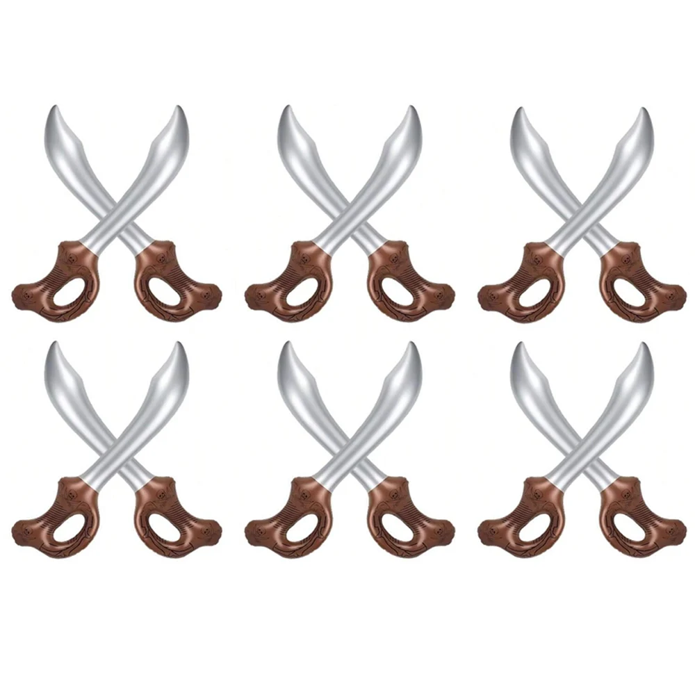 Aufblasbare Schwerter, aufblasbare Messer für Event-Themenpartys, Rollenspiele, Weihnachtsspiele, Bühnen-Requisiten, Sommer-Schwimmbad