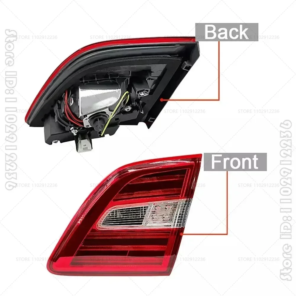 for 2012-2015 W166 Mercedes Benz ML/GLE 250 300 320 350 400 550 Tail Light Rear Lamp 1669060557 1669060457 1669063301 1669063201