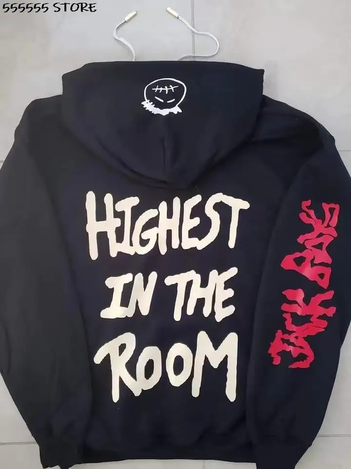 Cactus Jack Hoodie Men Women Double-sided Graphic Sweatshirt Highest in the room  Hoodies Unisex Fashion Hip Hop Streetwear Male - AliExpress